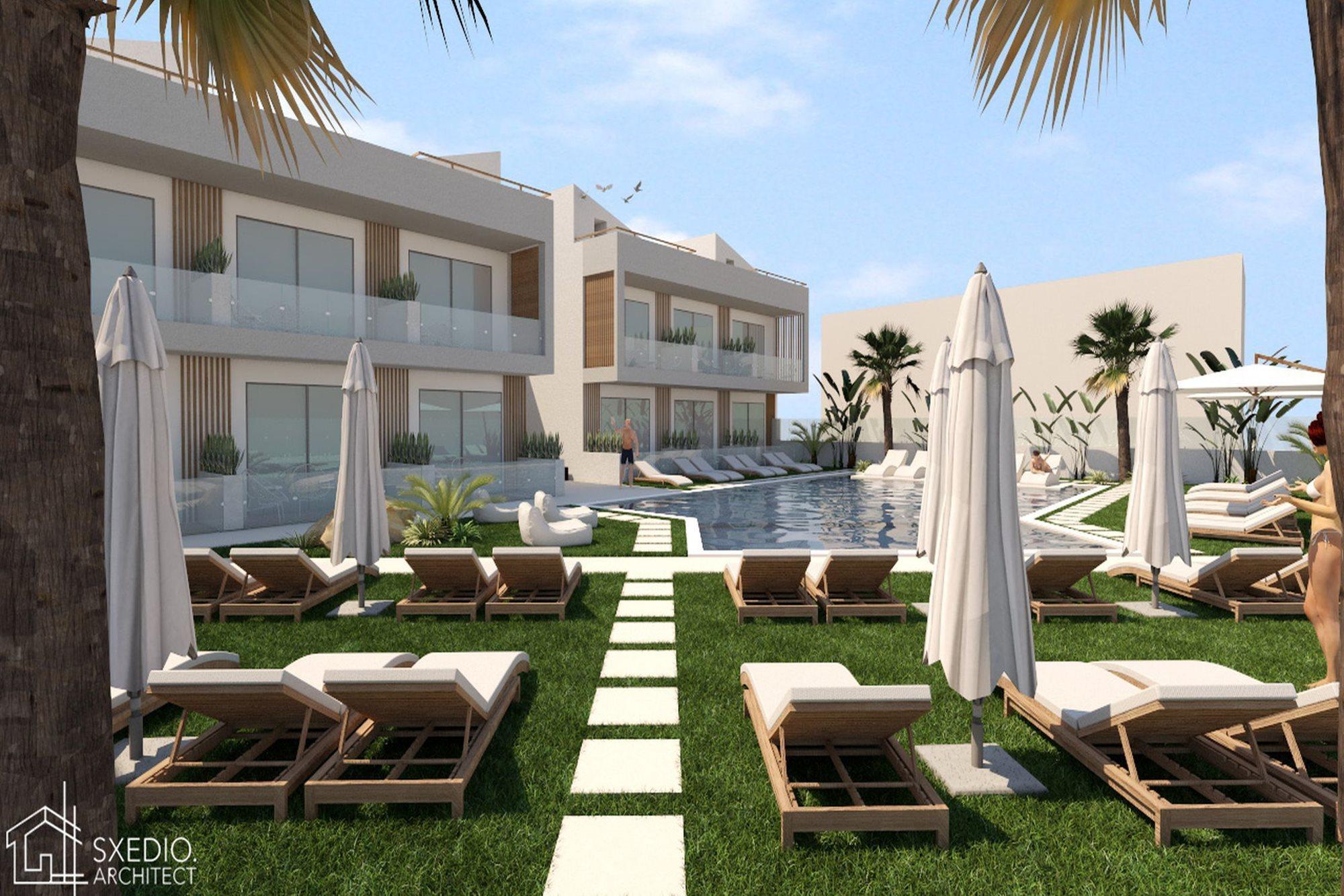 Nima Boutique Hotel (Adults Only) Paralia Kourna Bagian luar foto
