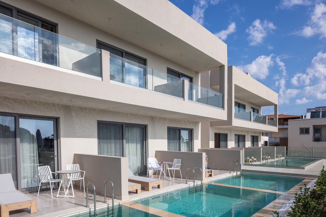 Nima Boutique Hotel (Adults Only) Paralia Kourna Bagian luar foto