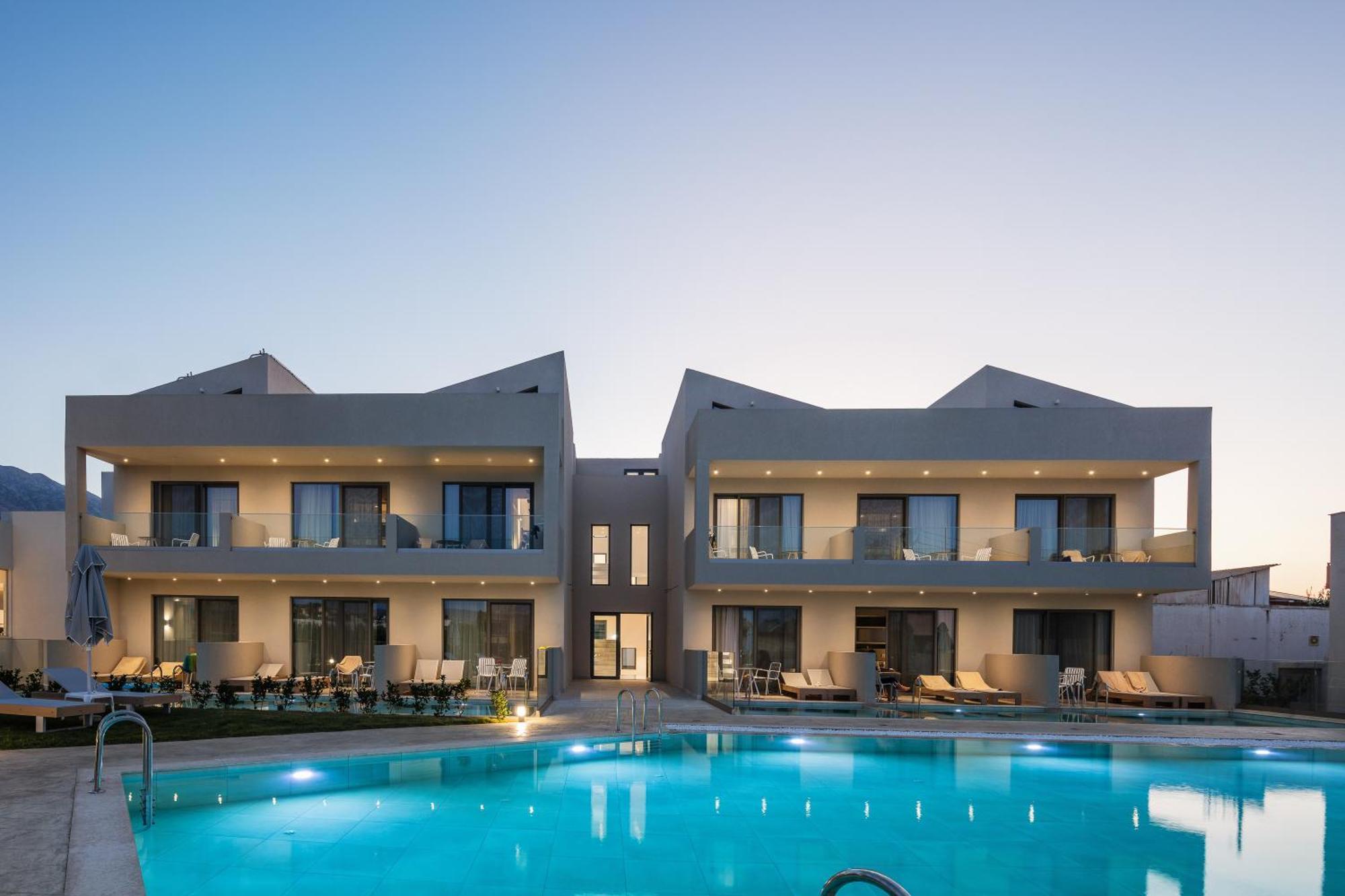 Nima Boutique Hotel (Adults Only) Paralia Kourna Bagian luar foto