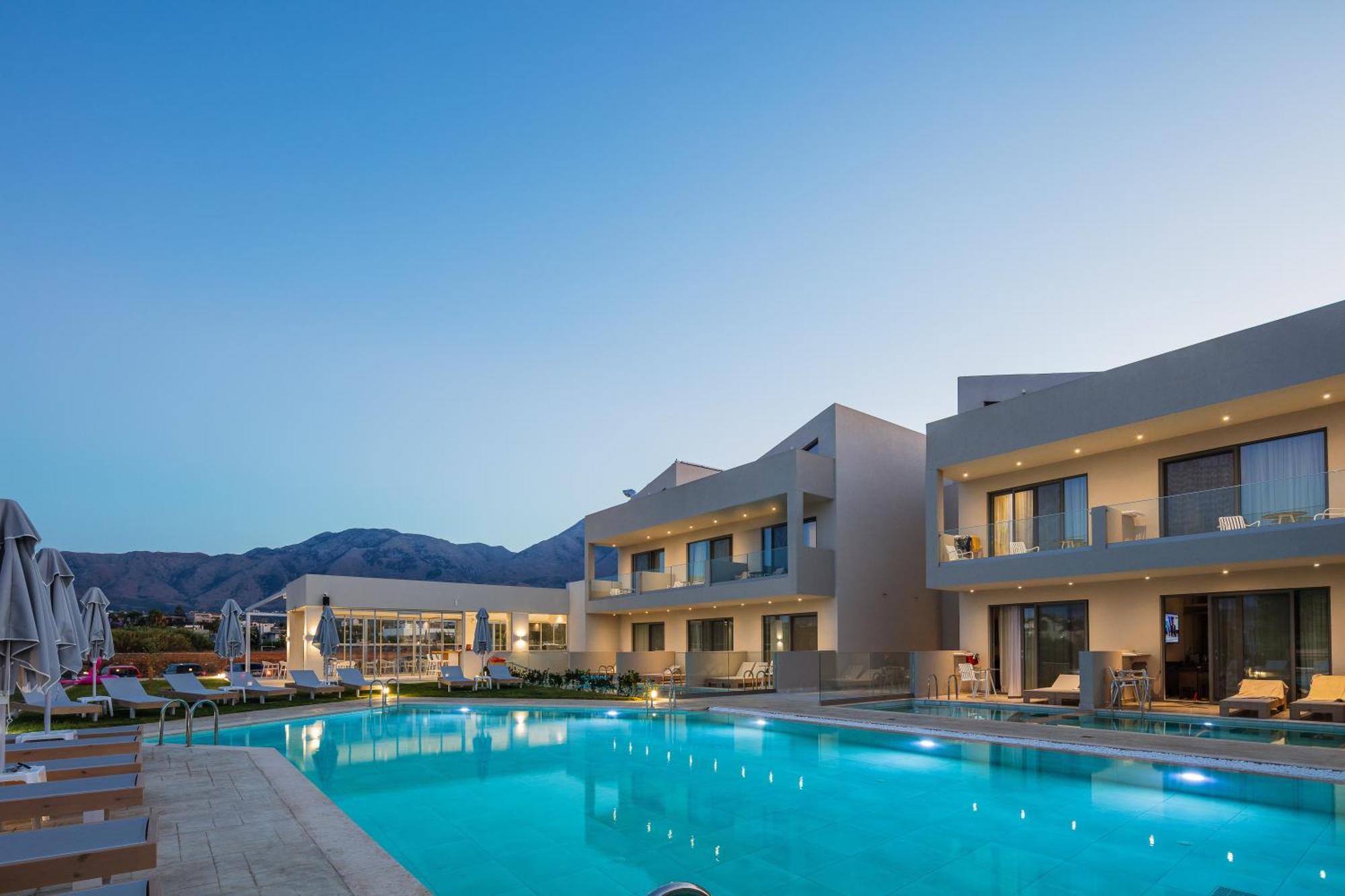 Nima Boutique Hotel (Adults Only) Paralia Kourna Bagian luar foto
